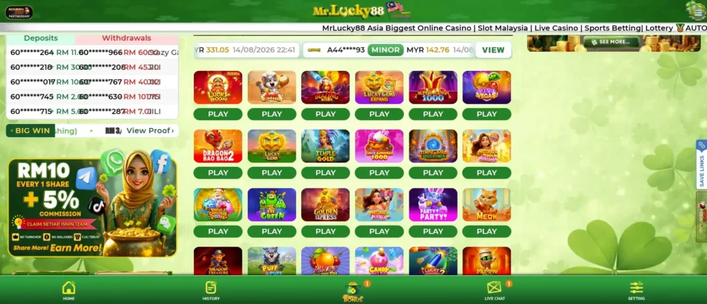 Progressive Jackpot Games